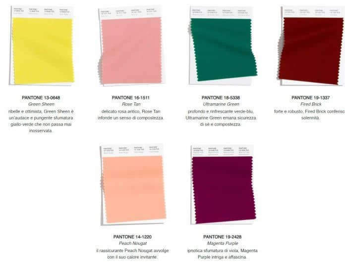 significato emotivo colori moda